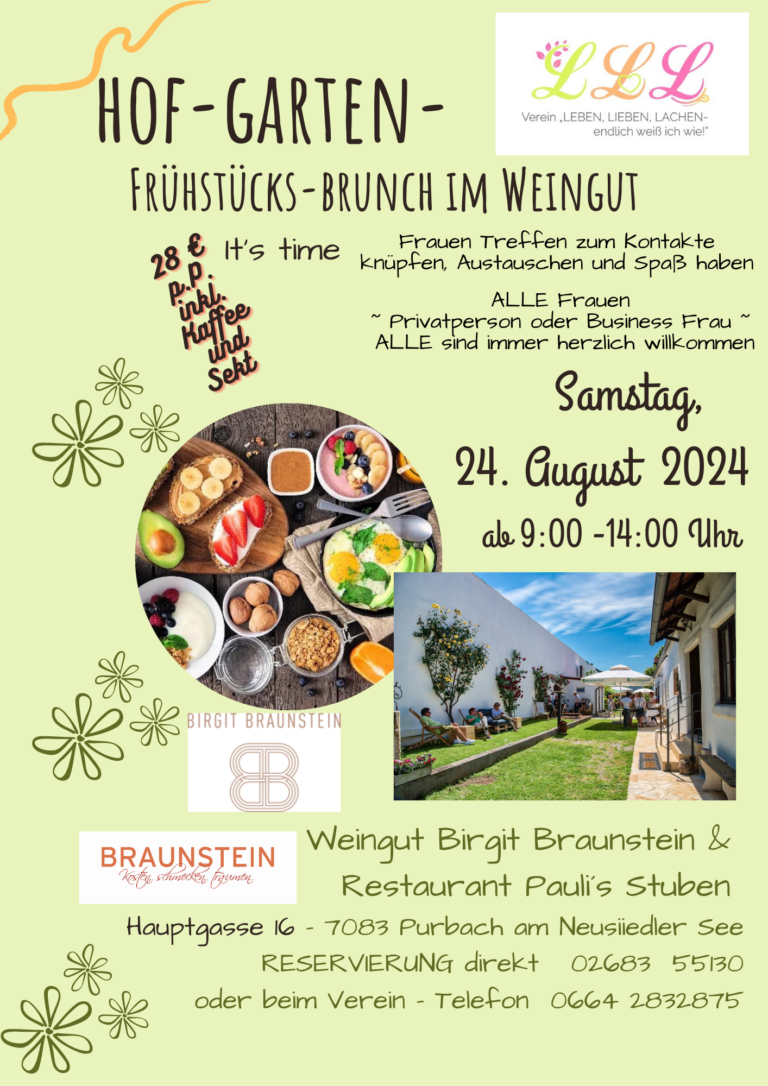 Hof-Garten-Frühstücksbrunch